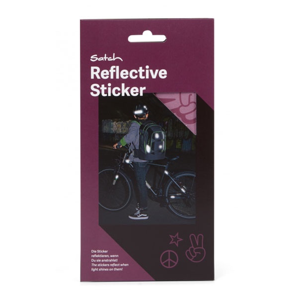 Ergobag Satch Reflective Sticker purple
