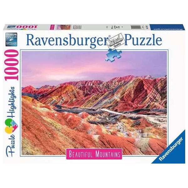 Ravensburger Puzzle Regenbogenberge 1000 Teile