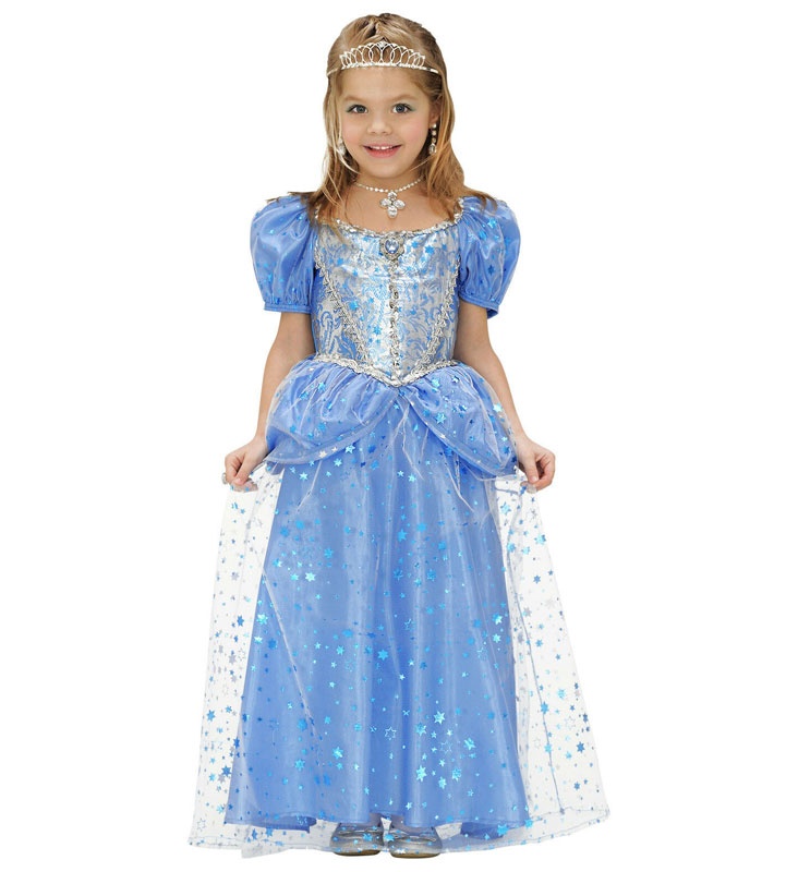 Kostüm Prinzessin Blaue Fee Gr. 140