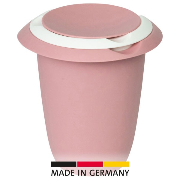 Westmark Quirltopf mit zweigeteiltem Deckel rosa 1,0 liter