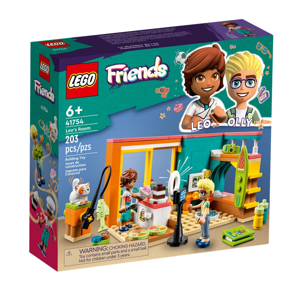 Lego Friends 41754 - Leos Zimmer