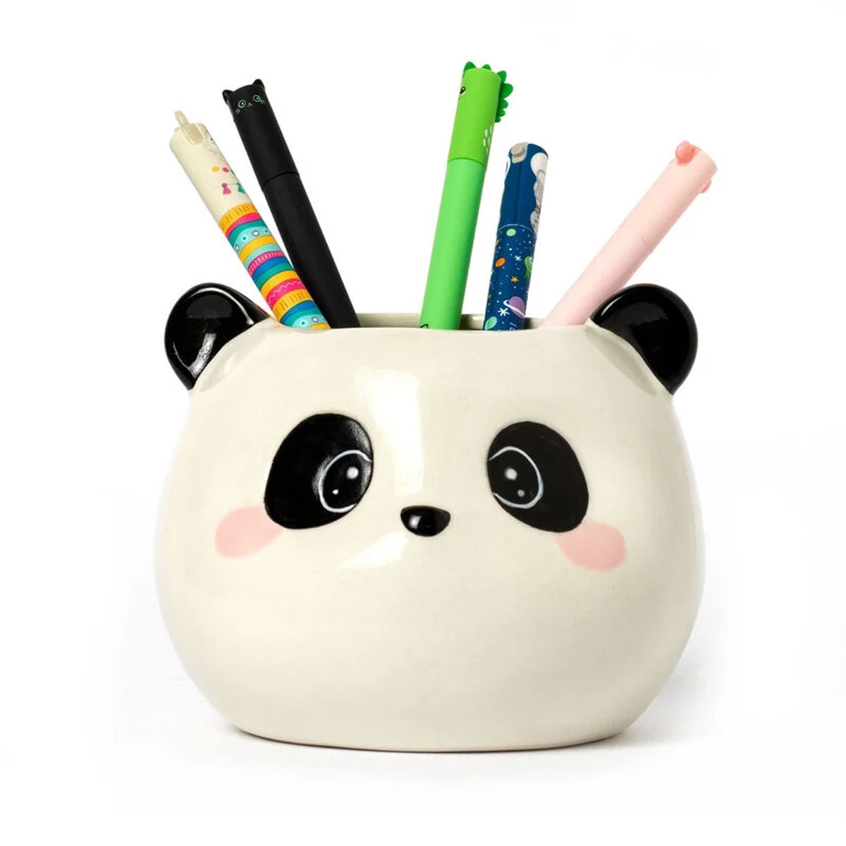 Keramik-Stiftehalter - Desk Friends Panda von Legami