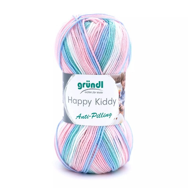 Gründl Wolle Happy Kiddy pastell color 100 g
