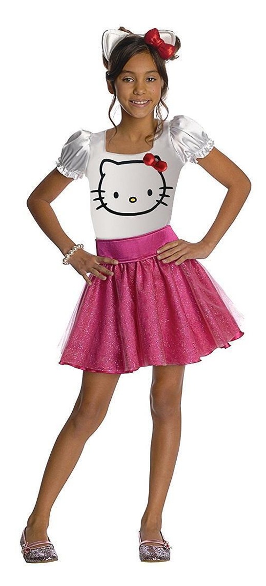 Kostüm Kinderkostüm Hello Kitty Gr. S pink