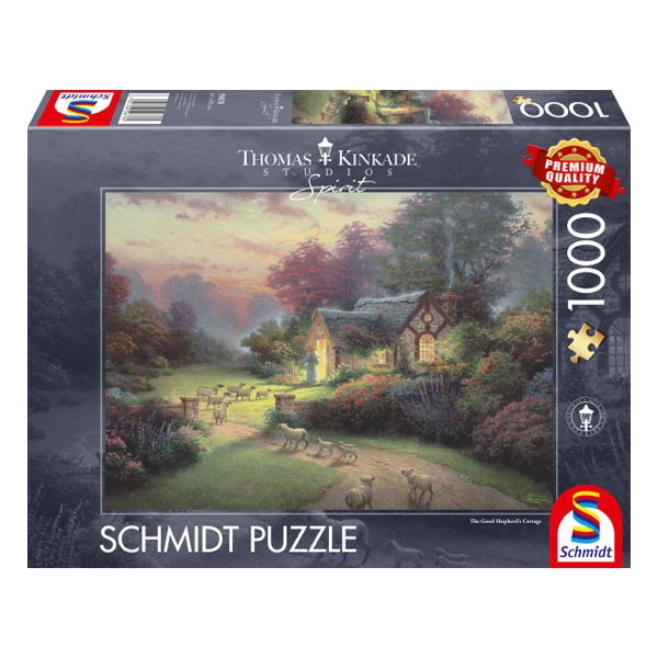Schmidt Spiele Puzzle Thomas Kinkade Spirit Cottage 1000 T.