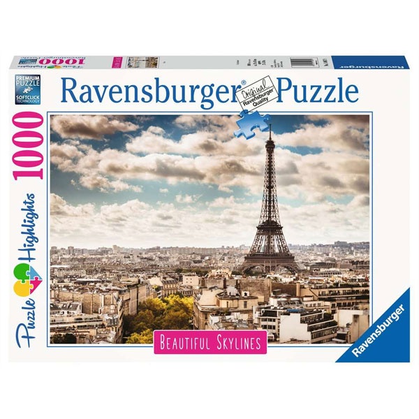 Ravensburger Puzzle Beautiful Skylines Paris 1000 Teile
