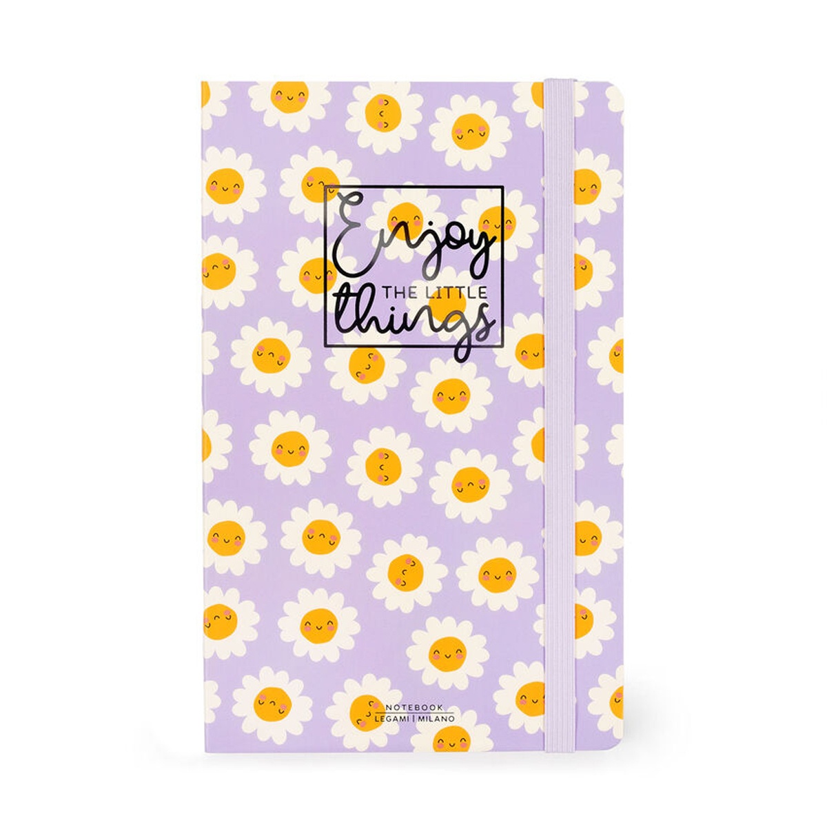 Liniertes Notizbuch - Medium - Photo Notebook Blumen