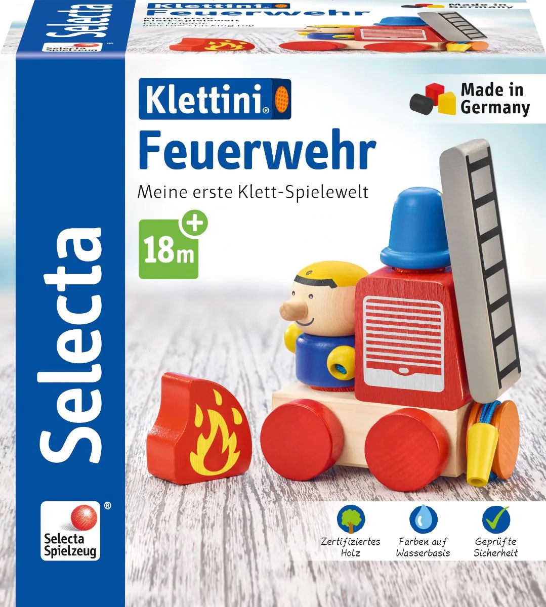 Feuerwehr Klett-Stapelspielzeug von Selecta