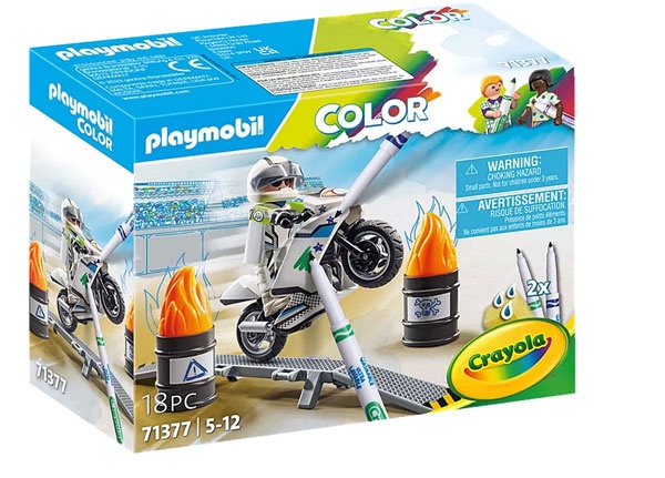 Playmobil Color 71377 Motorrad