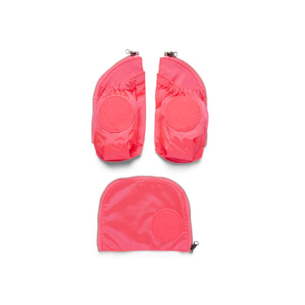 Ergobag Zubehör Seitentaschen Zip-Set pink