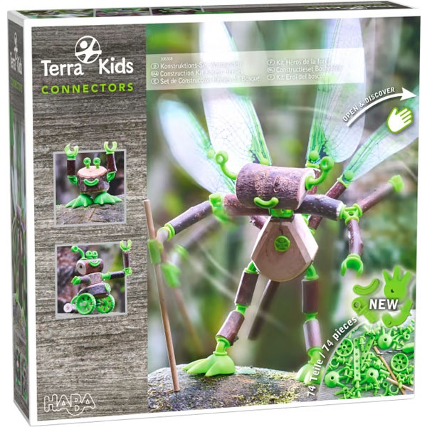 Haba Terra Kids Connectors Konstruktionsset Waldhelden