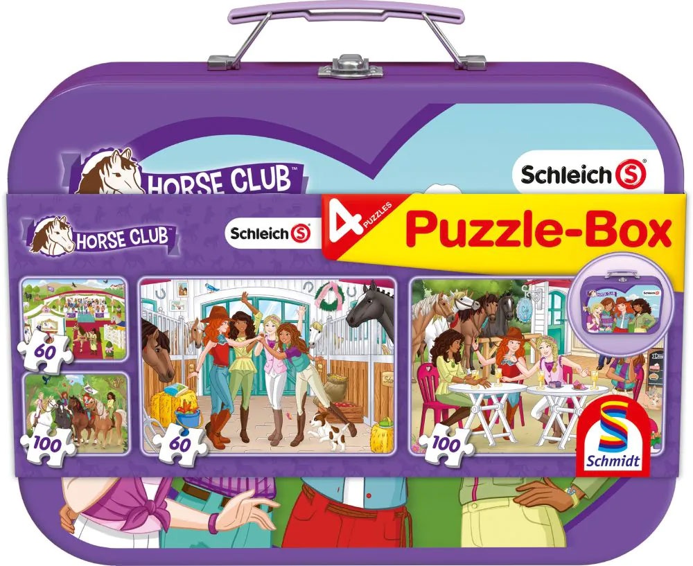 Puzzle Puzzle-Box Schleich Horse Club von Schmidt Spiele
