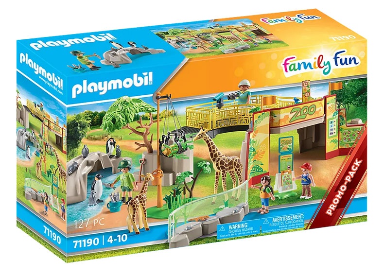 Playmobil Family Fun 71190 - Mein großer Erlebnis Zoo