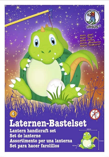 Laternen-Bastelset Easy Line Dino