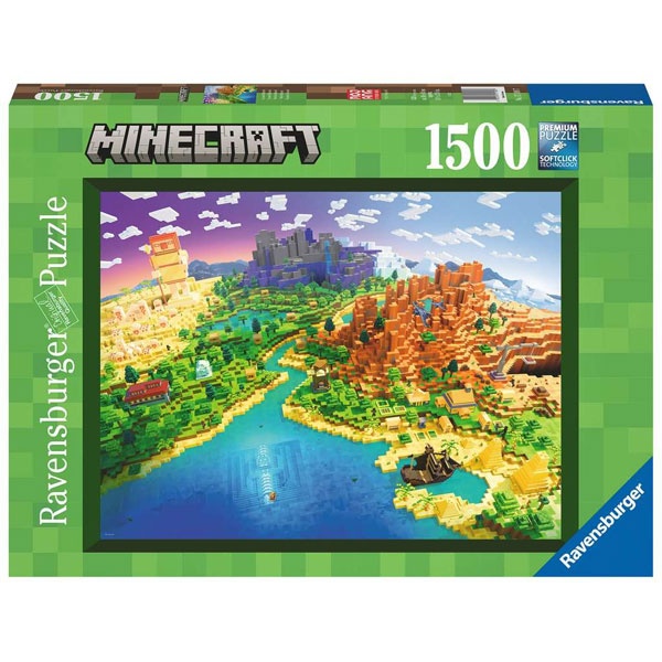 Ravensburger Puzzle World of Minecraft 1500 Teile