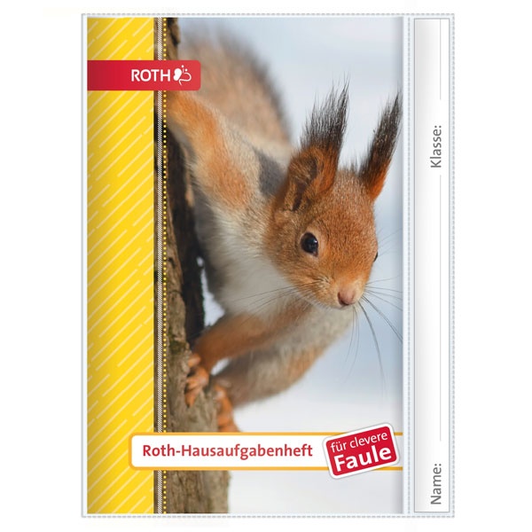 Roth Hausaufgabenheft für clevere Faule Eichhörchen
