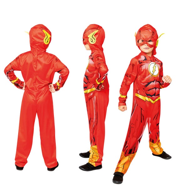 Kostüm The Flash Gr. 134 8-10 Jahre
