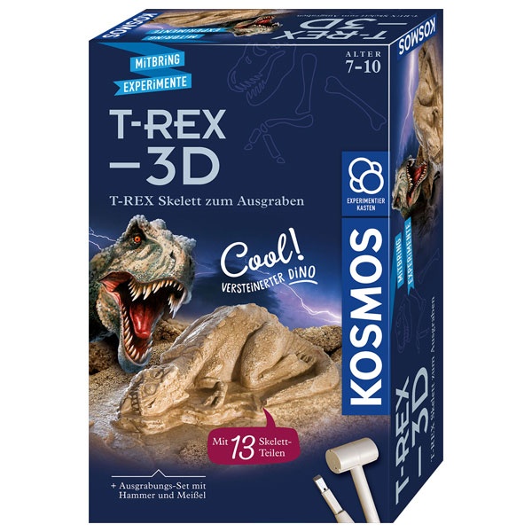 3D T-Rex-Skelett zum Ausgraben Mitbringexperiment