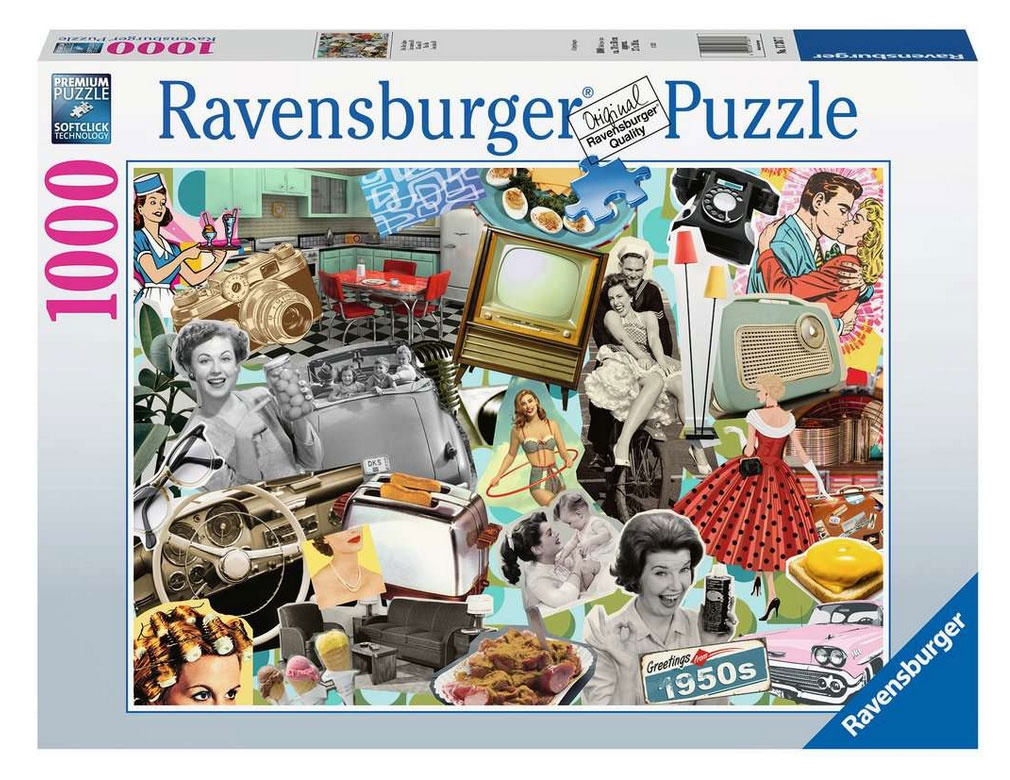 Ravensburger Puzzle 17387 - Die 50er Jahre