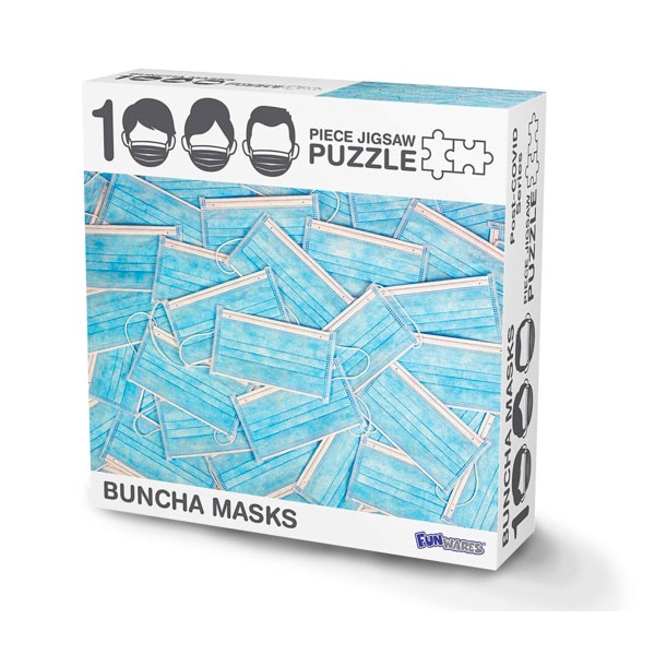 Puzzle 1000 Teile Alltagsmasken