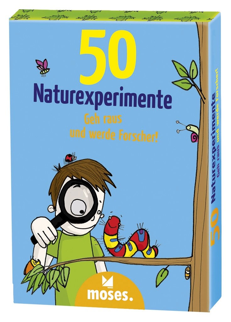 50 Naturexperimente - Geh raus und werde Forscher von moses