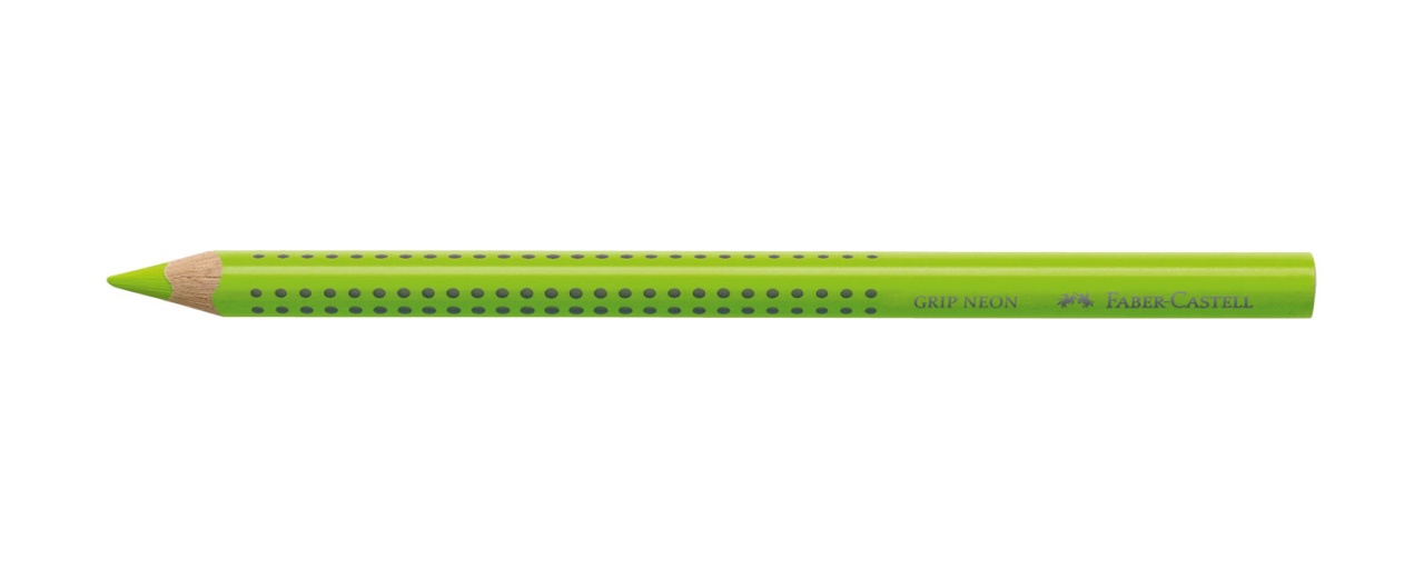 Faber-Castell Textmarker Jumbo Grip Neon Textliner grün