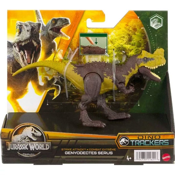 Jurassic World Strike Attack Genyodectes Serus von Mattel