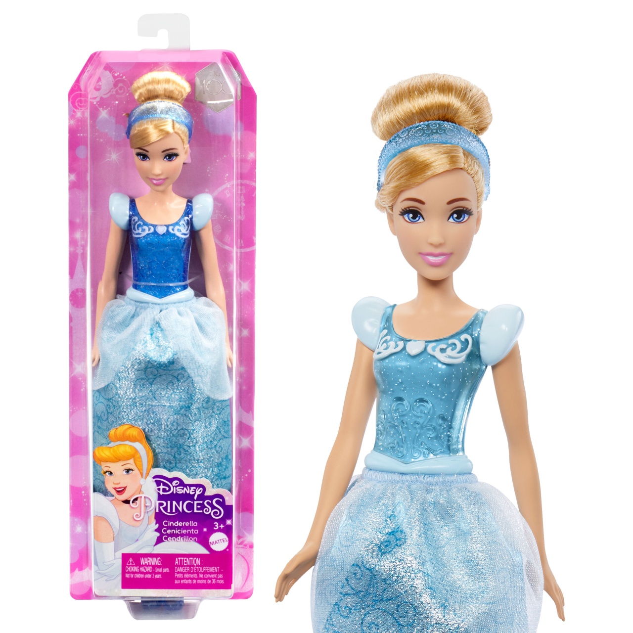 Disney Princess Fashion Doll Core Cinderella 28 cm Mattel