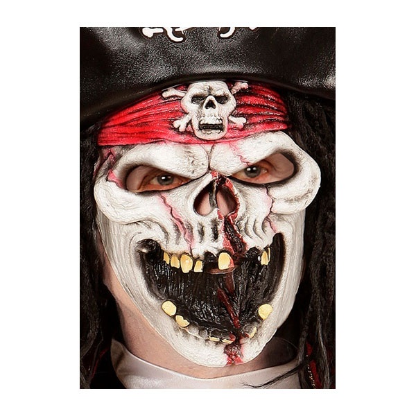 Kostüm Zubehör Ghost Ship Pirate Maske
