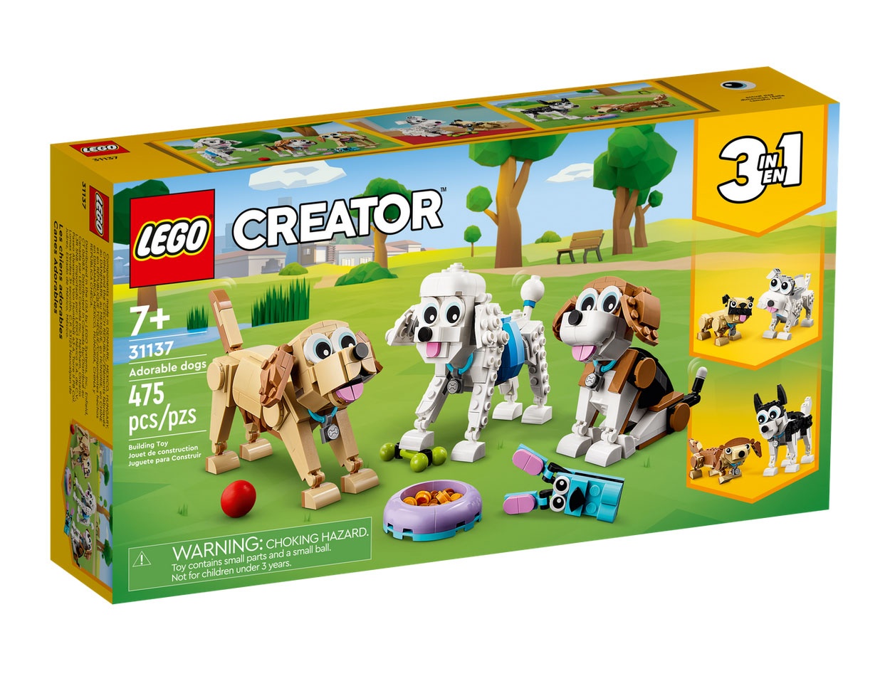 Lego Creator 31137 niedliche Hunde