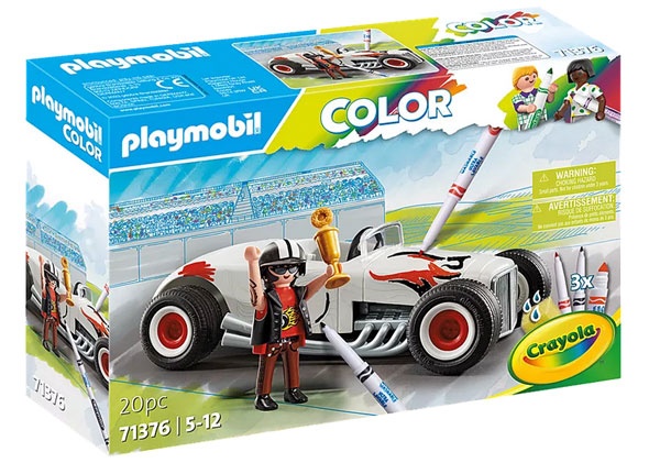 Playmobil Color 71376 Rennauto