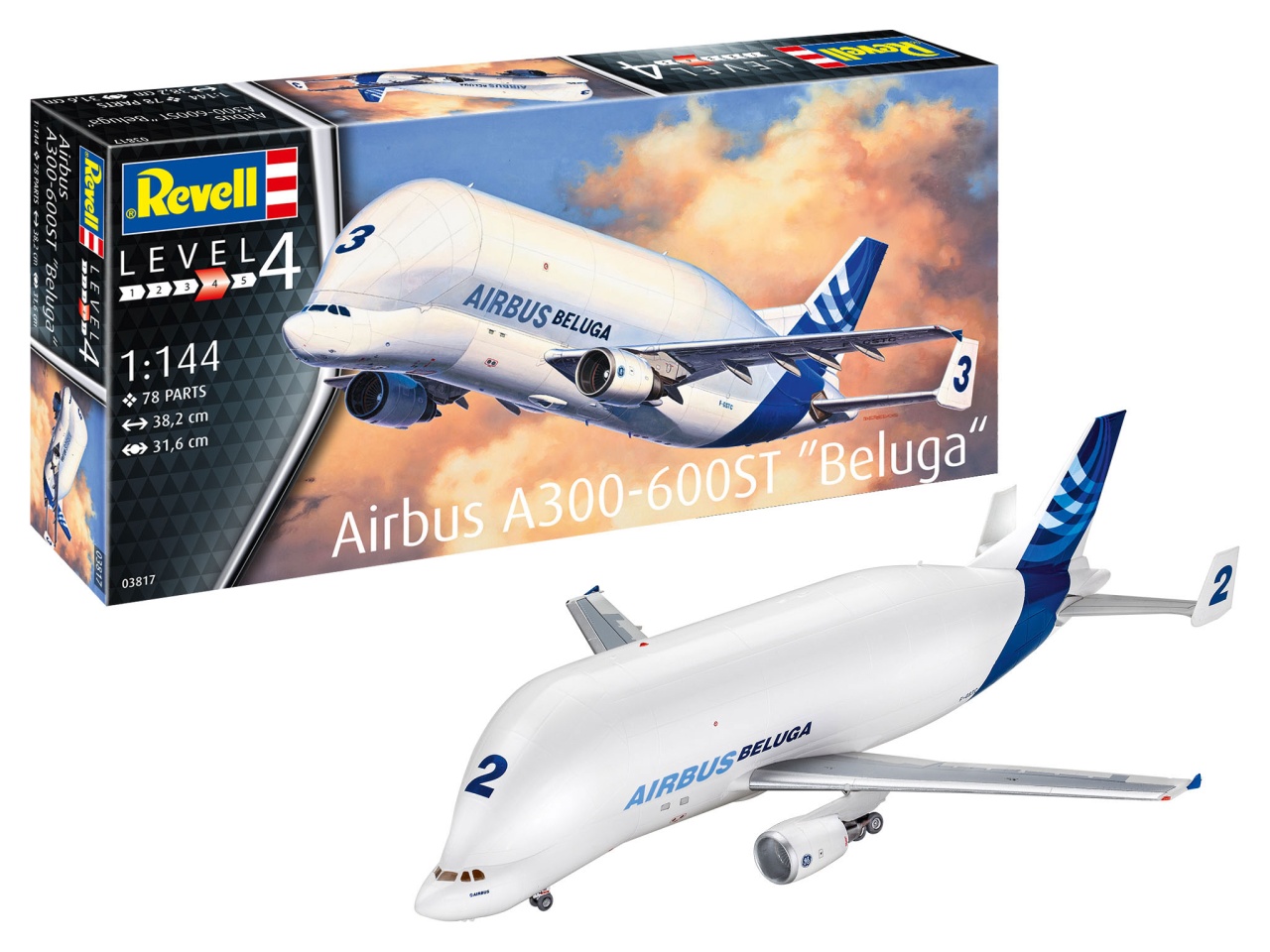 Revell 03817 Airbus A300-600ST Beluga 1:144
