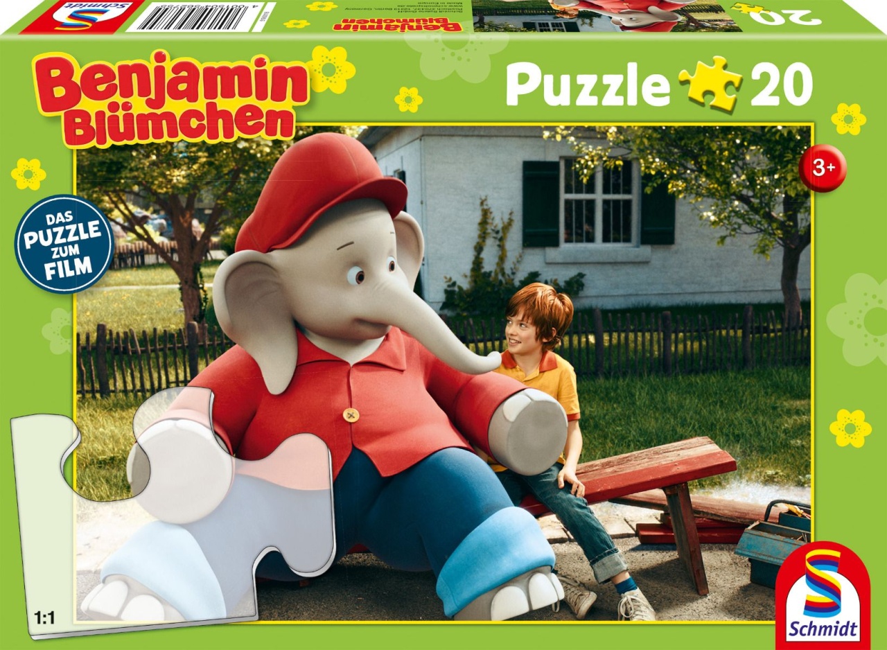 Schmidt Spiele Puzzle Benjamin Blümchen 20 Teile