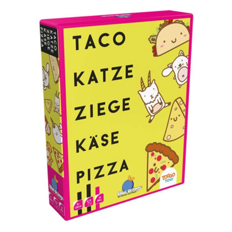 Taco Katze Ziege Käse Pizza Kartenspiel von Asmodee
