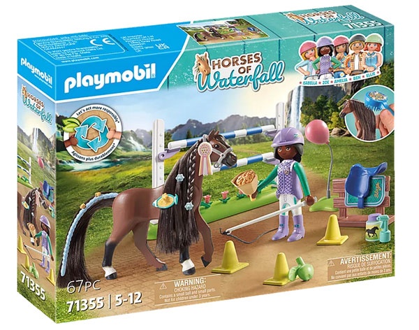Playmobil HorsesofWaterfall 71355 Zoe&Blaze Turnierparcours