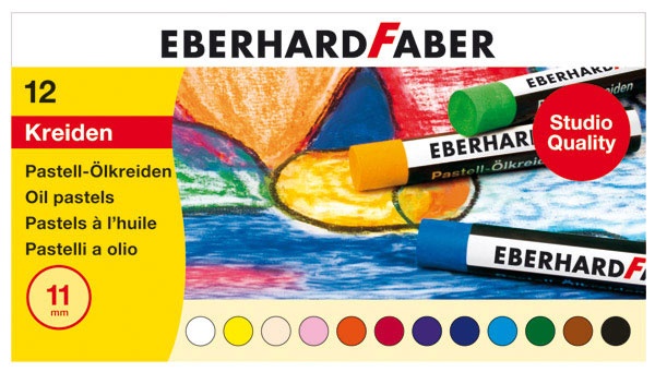 Eberhard Faber Ölpastellkreiden 12er Kartonetui