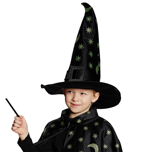 Kostüm-Zubehör Hexenhut Magier Erwachsene und Kinder