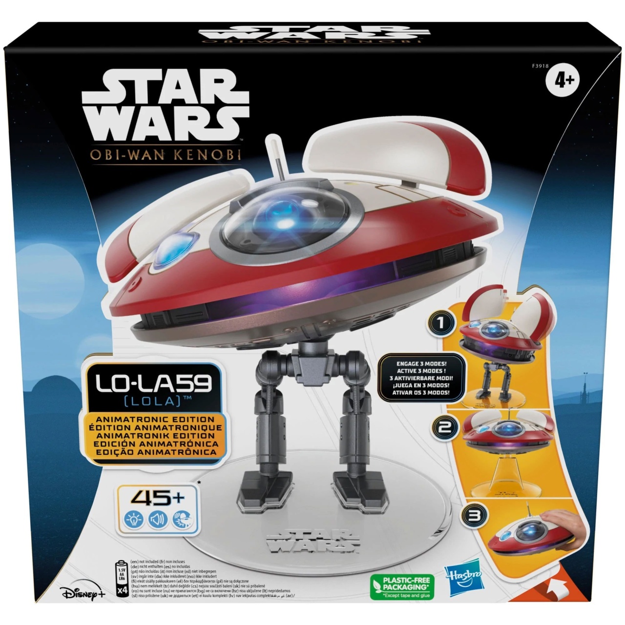 Star Wars Obi- Wan Kenobi L0-LA59 (Lola) Animatronik Edition