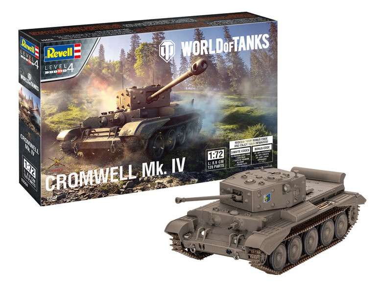 Revell 03504 World of Tanks Cromwell Mk. IV 1:72
