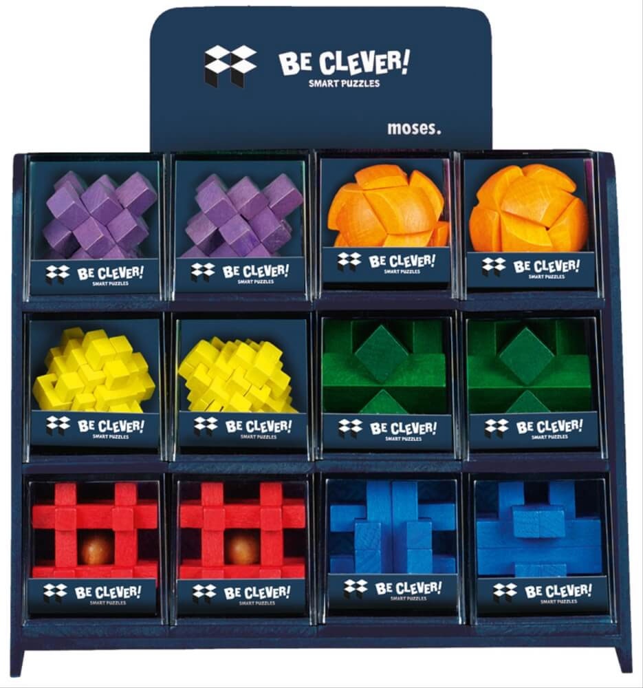 Moses 92050 Be clever! Smart Puzzles bunt, sortiert