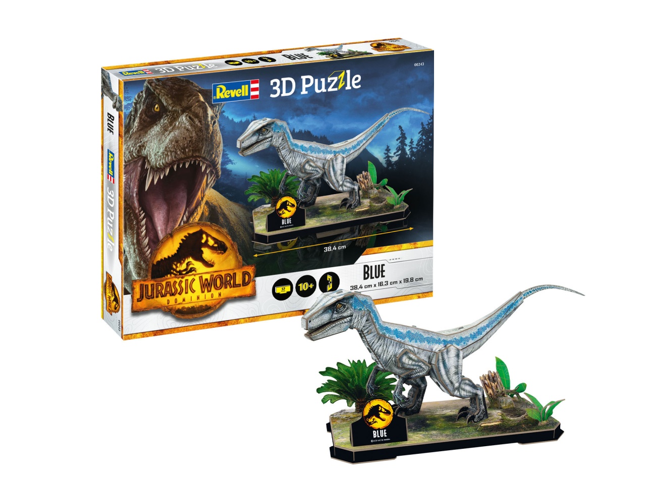 Revell 00243 Jurassic World 3D Puzzle Blue