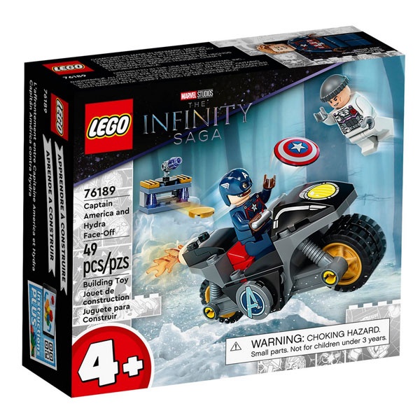 Lego Marvel 76189 Duell zwischen Captain America und Hydra