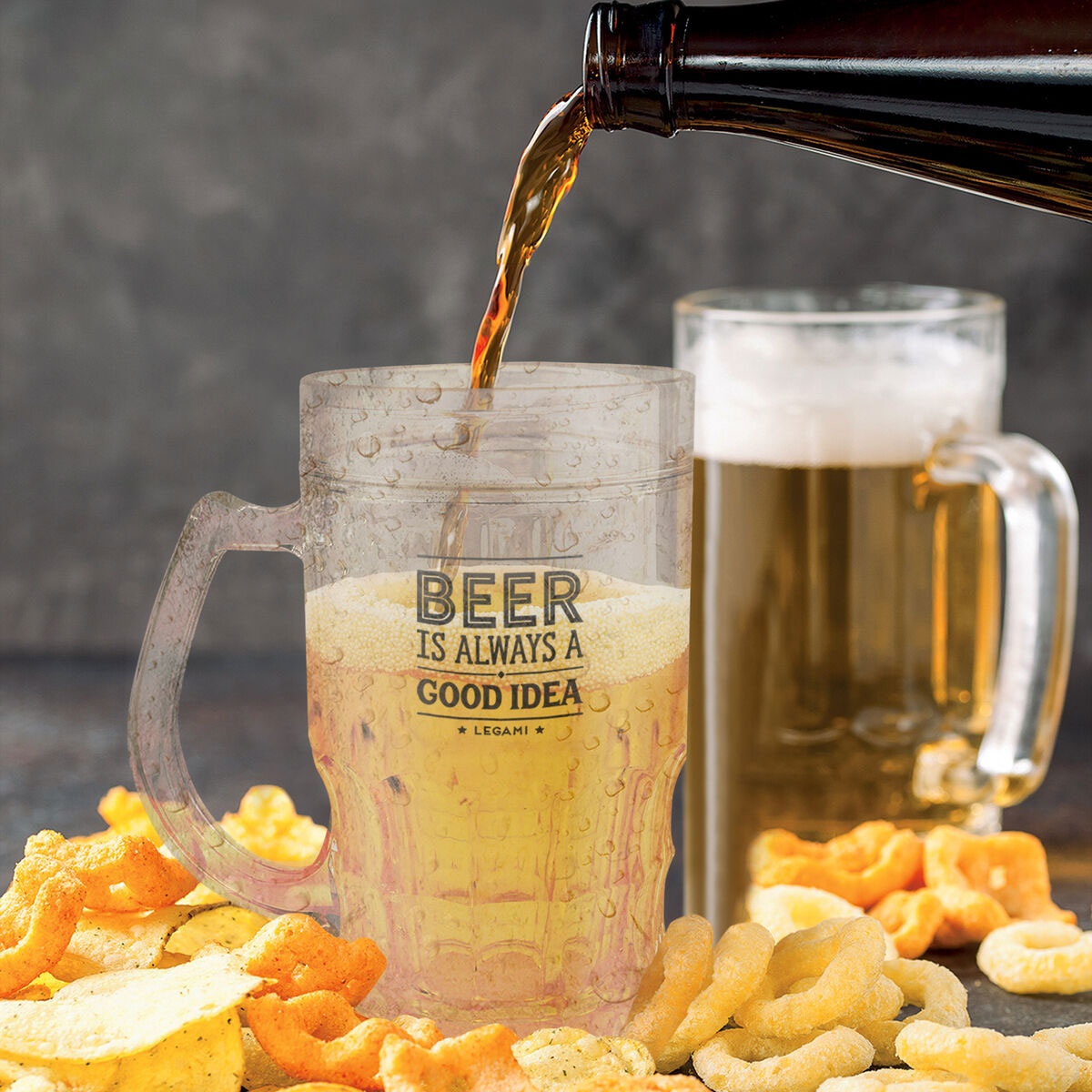 Bierkrug mit Kühlfunktion - Cooling Beer Mug von Legami