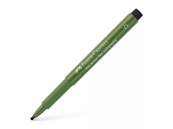 Faber Tuschestift Pitt Artist Pen C174 chromium green opaque