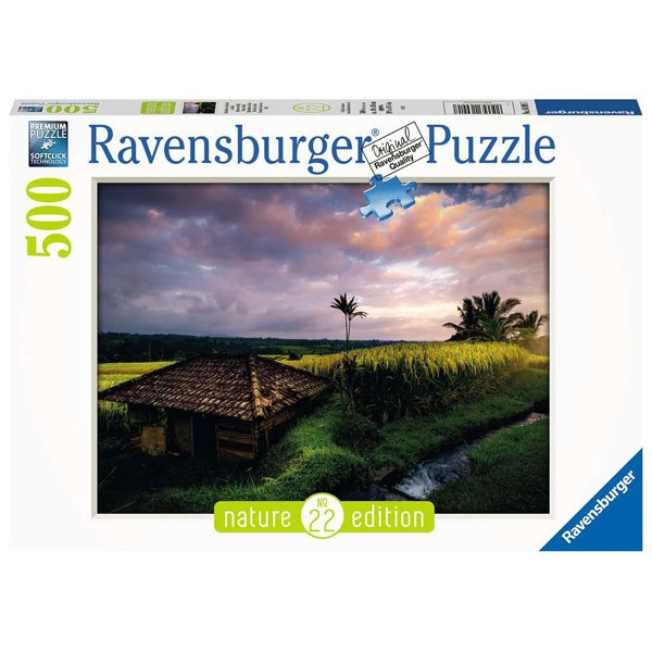 Ravensburger Puzzle Reisfelder Nature Edition 500 Teile