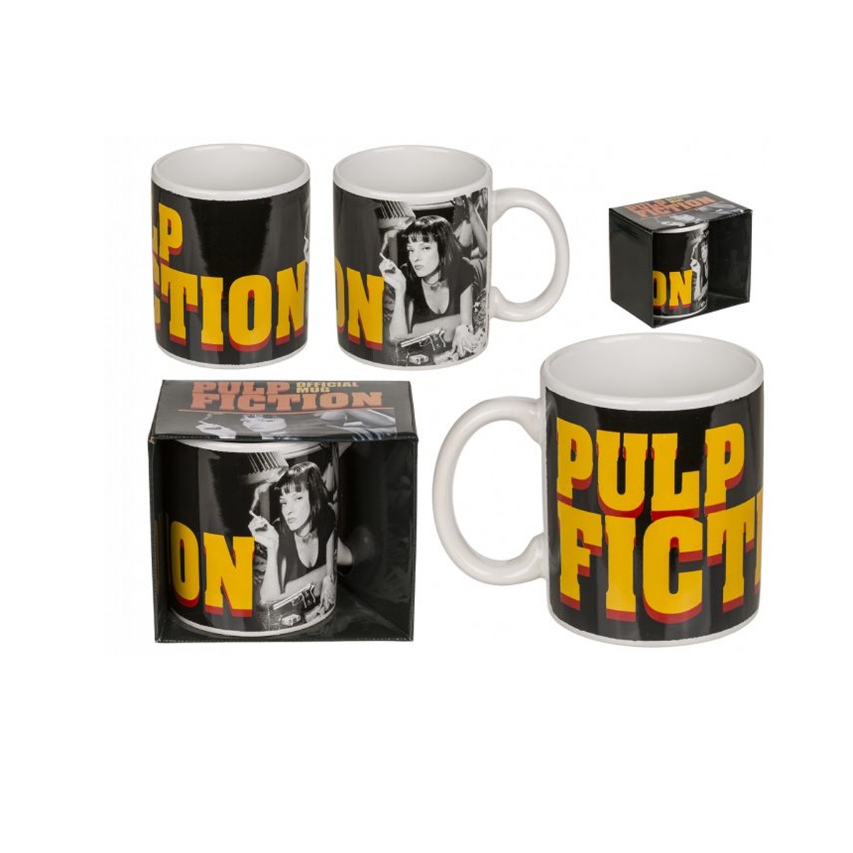 Tasse Becher Pulp Fiction 325 ml aus Keramik