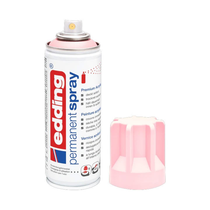 Edding 5200 Permanentspray Premium Acryllack rosa matt 200ml