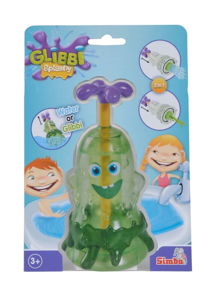 Simba Glibbi Wasserspritzer Splashy, 17 cm, grün