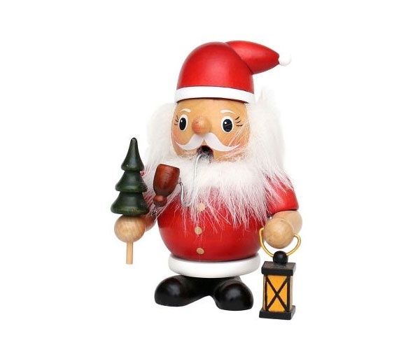 Räuchermännchen Weihnachtsmann 7x12 cm Holz