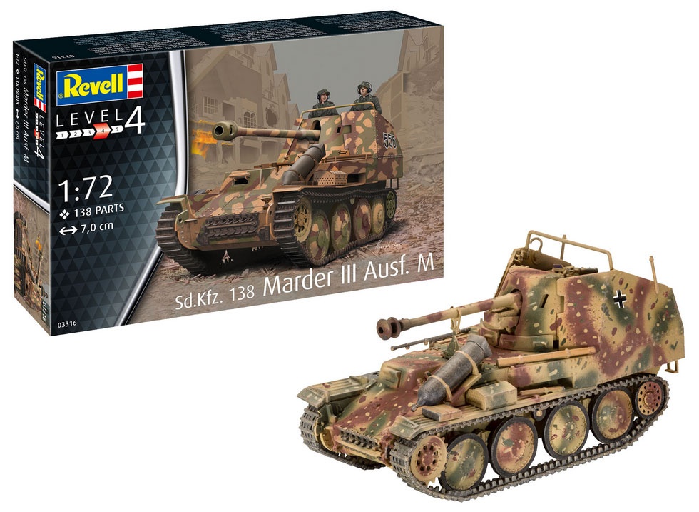 Revell 03316 Sd.Kfz.138 Marder III Ausf. M